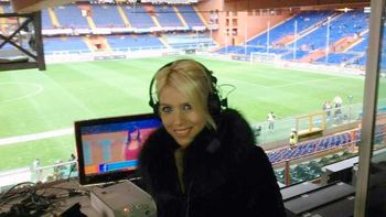 wanda nara debuta en un programa de la tv italiana wanda nara debuta en un programa de la tv italiana