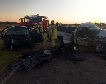 Un triple choque en La Pampa dejó siete muertos