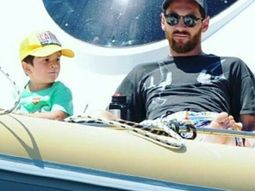 se supo de que equipo es hincha: mira el termo de lionel messi se supo de que equipo es hincha: mira el termo de lionel messi