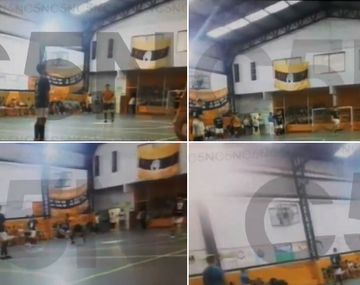 Un video muestra el momento de la agresión al entrenador de Munro