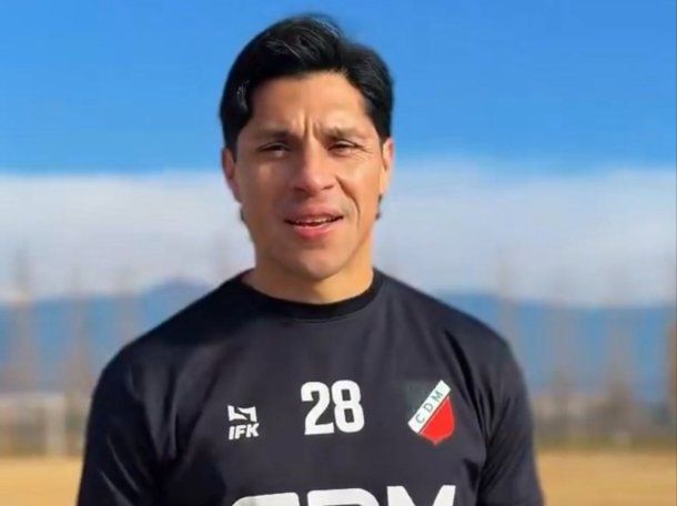 Enzo Pérez volvió a sus orígenes: fue presentado como nuevo jugador de Deportivo Maipú
