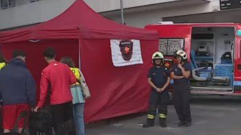 Permiten a habitantes del edificio derrumbado en Parque Patricios ingresar a sus hogares