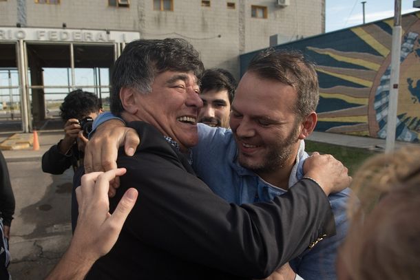 Carlos Zannini se quebró al salir de la cárcel