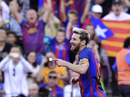 El gol de Lionel Messi en su regreso.