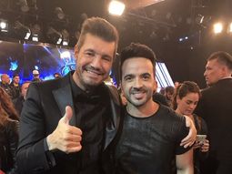 Marcelo Tinelli y Luis Fonsi Marcelo Tinelli y Luis Fonsi