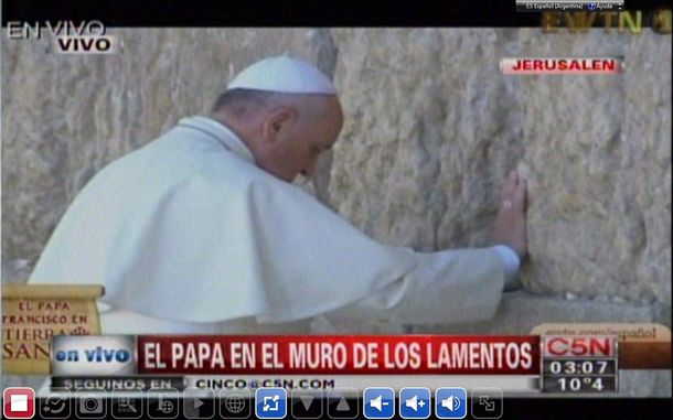 Francisco invitó a musulmanes, judíos y católicos a entenderse