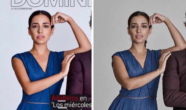 Verte y no reconocerte: una actriz denunció en Instagram el exceso de Photoshop