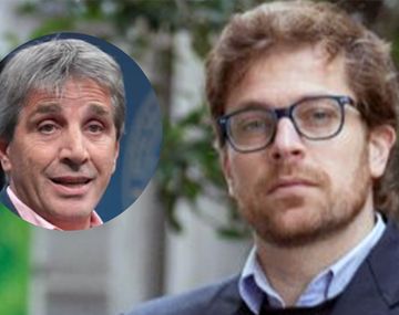 Ministro Luis Caputo y economista PabloMoldovan.