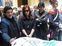 Maradona y Cristina