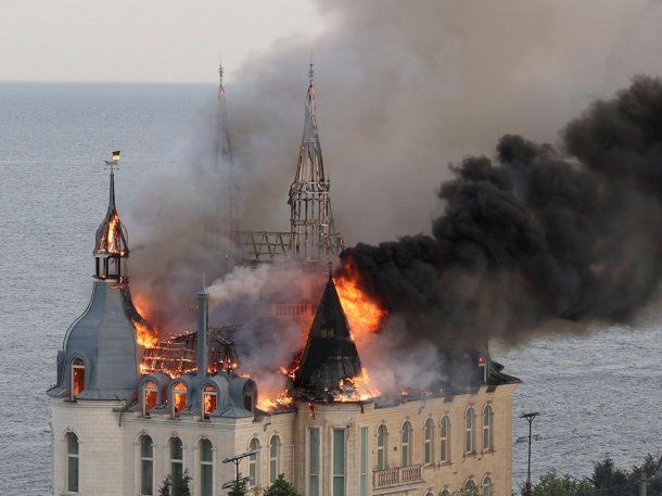 Rusia bombardeó el castillo de Harry Potter: hay cinco muertos