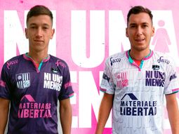 Los jugadores de Central Ballester estrenarán una camiseta con el logo de Ni Una Menos