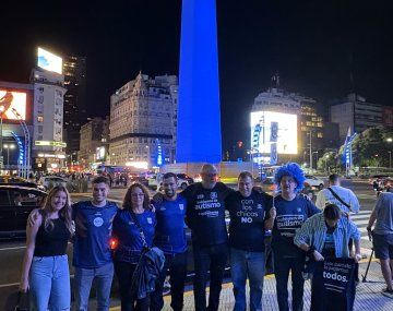 El Obelisco y todas las pantallas gigantes de al lado concientizaron sobre autismo