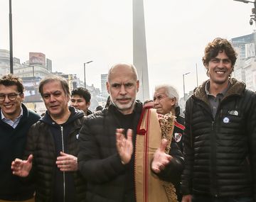 Rodríguez Larreta y otra sugestiva foto de campaña junto Lousteau