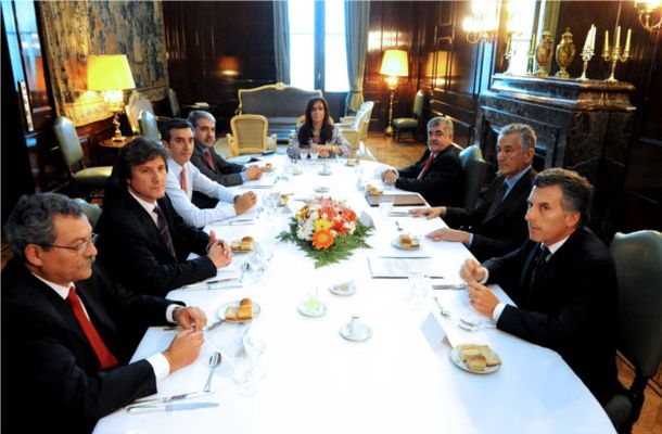 Cristina almuerzo