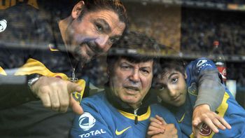 un espectador de lujo: carlin reaparecio por amor a boca un espectador de lujo: carlin reaparecio por amor a boca