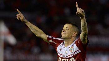 DAlessandro marcó el gol para River ante Atlético Rafaela DAlessandro marcó el gol para River ante Atlético Rafaela