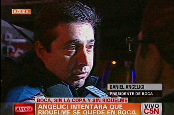 Angelici insistirá por Román: Vamos a tratar de hablar con él