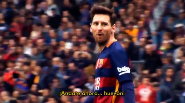 Andate ahora, bobo: la cargada de Messi al arquero del Espanyol