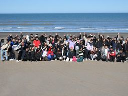 Viajes de Fin de Curso: miles de estudiantes disfrutaron de Monte Hermoso
