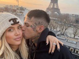 Wanda se mostró con L-Gante y se desataron los rumores de reconciliación