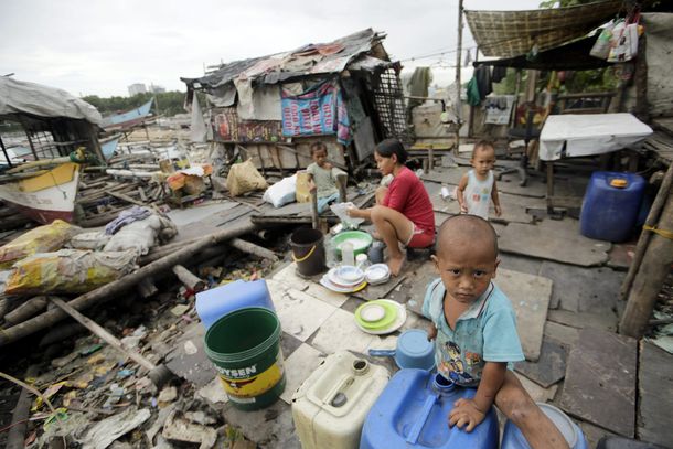 Un tifón azotó Filipinas