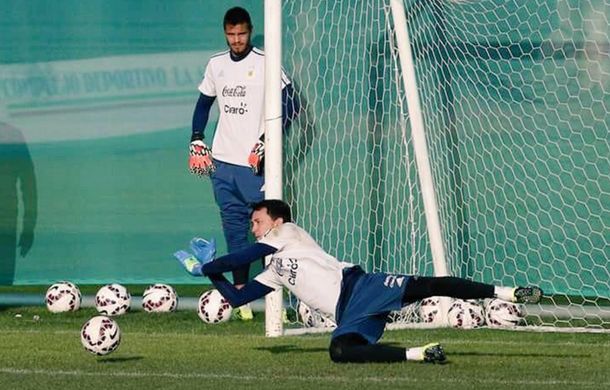 Marchesín ya está en Chile y se sumó a la Selección