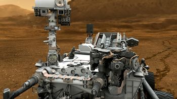 curiosity se prepara para perforar la primera roca en marte curiosity se prepara para perforar la primera roca en marte