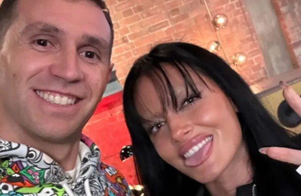 Oriana Sabatini al Dibu Martínez: Te amo