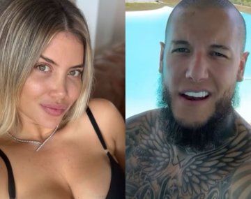 Alex Caniggia subió la apuesta contra Wanda Nara: Peppa Pig