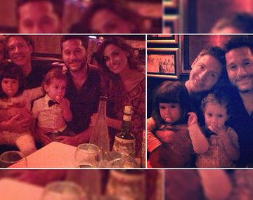 Suar y Torres compartieron una cena familiar