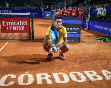 Córdoba Open: Seba Báez venció a Fede Coria y se consagró campeón