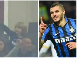 video: el hijo de maxi lopez festejo un gol de mauro icardi video: el hijo de maxi lopez festejo un gol de mauro icardi