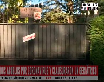 Clausuraron un geriátrico en Moreno tras la muerte de dos ancianas