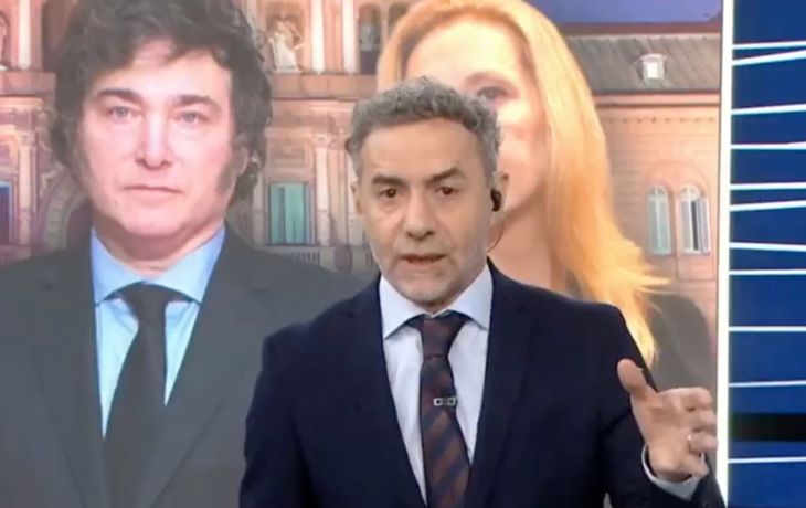 Luis Majul dice que Javier Milei fue medicado en pleno escándalo y contó por qué no habla de forma oficial