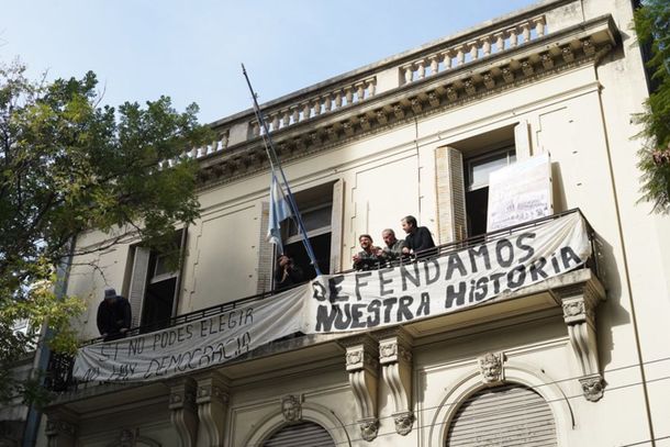 Juan Grabois tomó el Instituto Nacional Juan Domingo Perón
