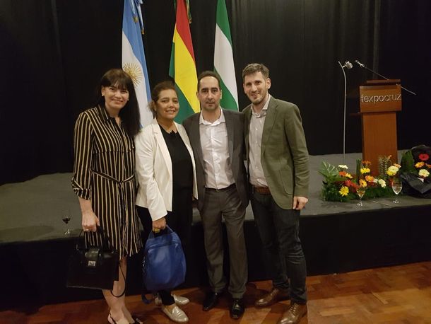 El intendente de Morón lidera una misión comercial a Santa Cruz de la Sierra para potenciar a las Pymes locales