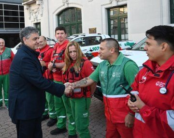 Crece un servicio modelo: la Ciudad abre una base del SAME en La Rural