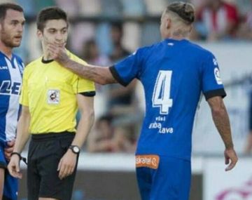 Otra falta de respeto a un árbitro: Eres un puto