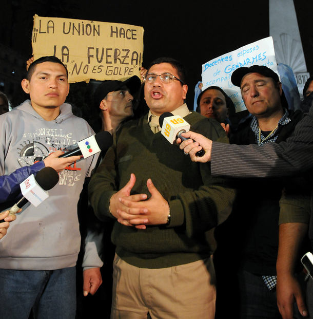 Gendarmes se sumarían al paro de la CTA y la CGT opositoras