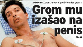 un hombre se salvo de morir partido por un rayo gracias a su pene un hombre se salvo de morir partido por un rayo gracias a su pene