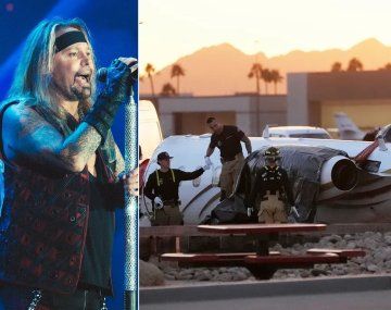 Un avión del cantante de Mötley Crüe se estrelló en Arizona