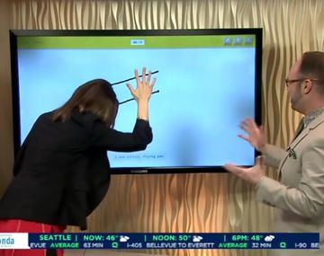 La pobre mujer no sabía dónde meterse