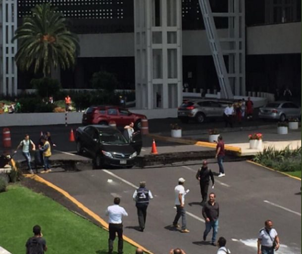 Así quedó Ciudad de México tras el fuerte sismo: mirá las fotos más impactantes