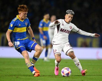 Boca empató 1-1 con Lanús en la previa a la semifinal con Palmeiras
