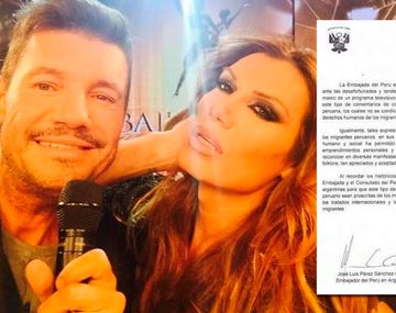 El comunicado de la Embajada de Perú tras los  dichos de Flor de la V 