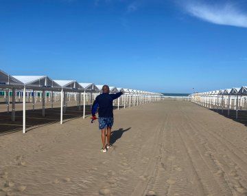 Así se arma un balneario en Mar del Plata (foto gentileza Balneario 12)