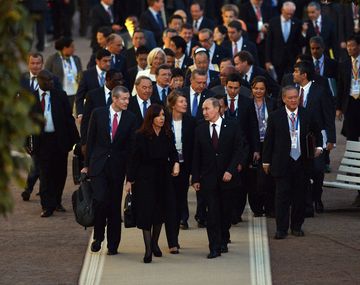 G20: Cristina se reunió con el primer ministro de la India