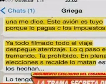 Vicky Xipolitakis ofreció los videos e involucró a Recalde: Lo matan