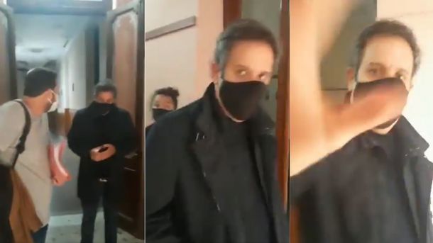 VIDEO: Un candidato oficialista de la UCR agredió a una militante opositora