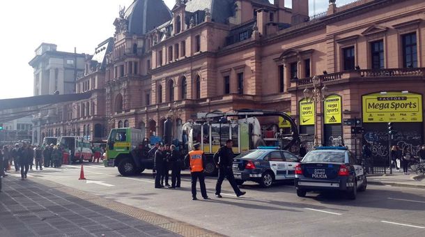 Línea C de subte, con demoras por un principio de incendio